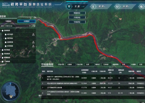 助力沉大项目早落地，湖南率先实现节地分析智能化 